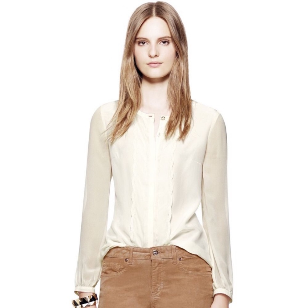 Stunning 100% silk, Tory Burch, 14